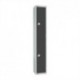 Elite Two Door Padlock Locker Graphite Grey