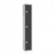 Elite Three Door Padlock Locker Graphite Grey