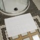 Mitre Essentials Capri Bath Mat White