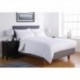 Mitre Comfort Percale Fiited Sheet Double White