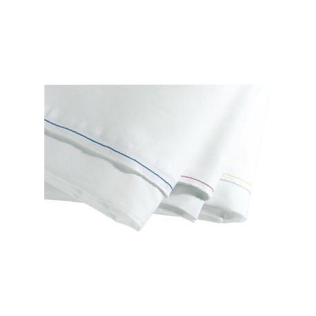 Mitre Essentials Pyramid Flat Sheet Double White