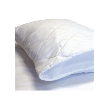 Mitre Comfort Quiltop Housewife Pillow Protector White