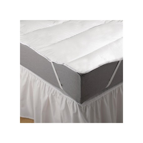 Mitre Comfort Topper Protector King White
