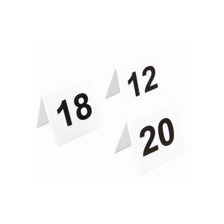 Plastic Table Numbers 11-20