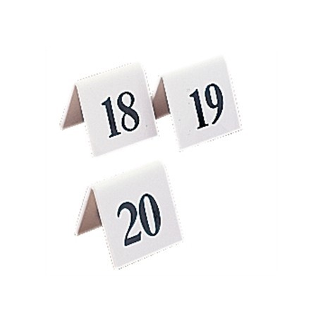 Plastic Table Numbers 31-40