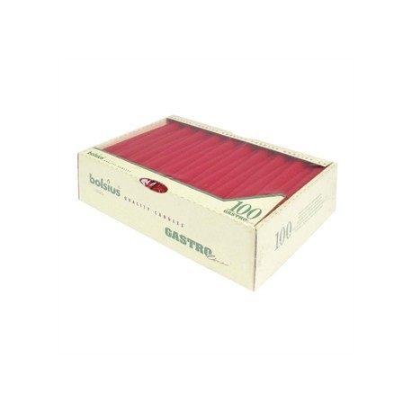Tapered Red 10inch Candles