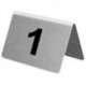 Stainless Steel Table Numbers 1-10
