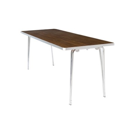 Gopak Contour Folding Table Teak 4ft