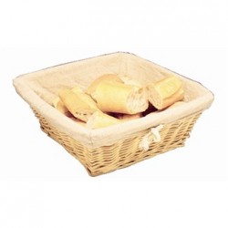 Wicker Square Basket