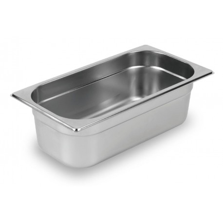 Nella 1/4 H100 Gastronorm Pan Stainless Steel