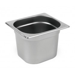 Nella 1/6 H100 Gastronorm Pan Stainless Steel
