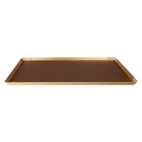 Agnelli Gold Tray  37,5 X 24,5 cm