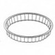Agnelli Fluted Round Cake Mould. Dolciflex. . 28X3 cm