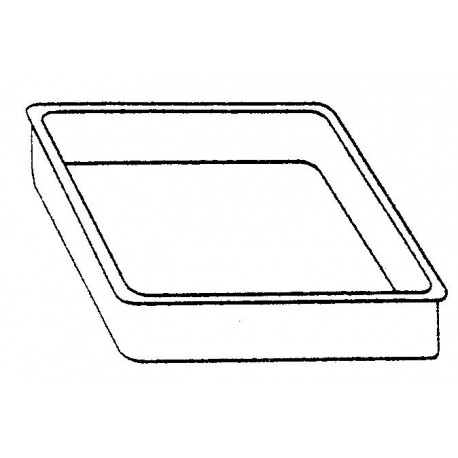 Agnelli Square Cake Mould. Dolciflex. . 26X26X4 cm
