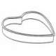 Agnelli Heart Cake Mould. Dolciflex. . 21,8X20,8X3,5 cm