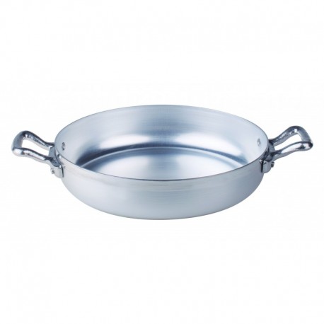 Agnelli Omelette Pan, 2 Handles. Aluminium Cooking Line  24 cm