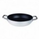 Agnelli Omelette Pan, 2 S/S Handles,Non Stick Coating Aluminium Cooking Line  24 cm