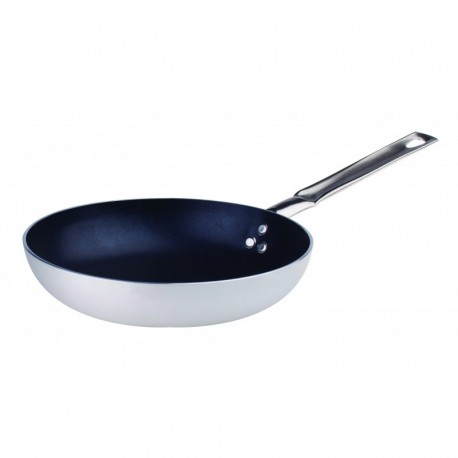 Agnelli Low Saute Pan, 1 S/S Handle, Non Stick Coating, Aluminium Cooking Line  24 cm