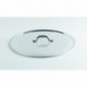 Agnelli Heavy Flat Lid With Loop Handle - Pack 10 Pcs  22 (New Model, With Rim)cm