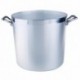 Agnelli Cylindric Stockpot, 2 Handles, Aluminium Cooking Line  14 cm