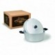 Agnelli Bake-Stove With Lid And Iron Grid, Aluminium Cooking Line   28 cm