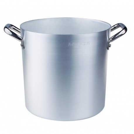 Agnelli Stockpot, 2 Handles, Line Aluminium 2Mm .20 cm