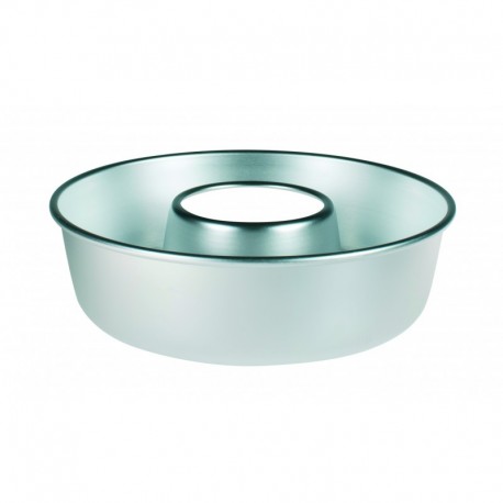 Agnelli Big Savarin Mould With Tube, Aluminium 0,6 Mm Thick, Family Cooking  22 cm