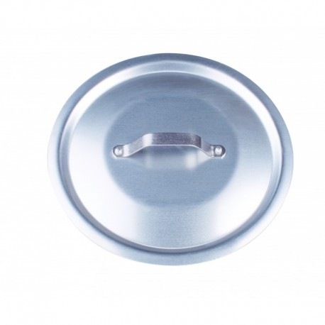 Agnelli Round Heavy Lid With Small S/S Loop Handle. . 36 cm