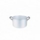 Agnelli Radiant Cylindric Saucepot. 2 S/S Handles Al. 5Mm . 40 cm