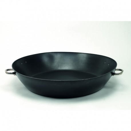 Agnelli Radiant Rectangular Roasting Plate With Folding Handles Non Stick Internal/External .102cm