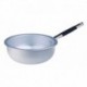 Agnelli Curved Saute Pan. 3Mm Thick. "Cool" Handle. .24 cm