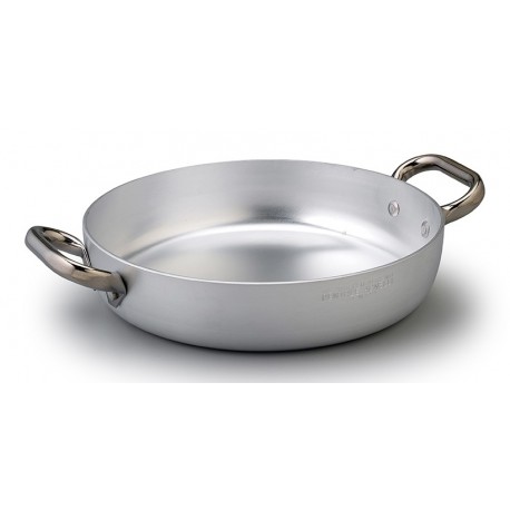 Agnelli Omelette Pan. 2 S/S Handles 3 Mm Induct. Bottom 8Mm  20cm