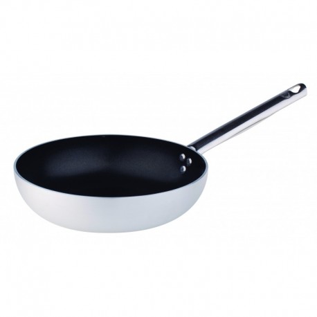 Agnelli Saute Pan. 1 S/S Tubular Handle. 3Mm Thick .20 cm