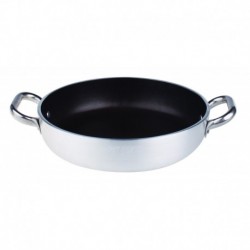 Agnelli Omelette Pan. 2 S/S Handles 5Mm Thick. Rectified Bottom  20 cm