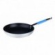 Agnelli Low Saute Pan. 3Mm Thick. "Cool" Handle - Blue Fish  40cm