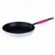 Agnelli Low Saute Pan. 3Mm Thick. "Cool" Handle - Red Fresh Meat  32cm