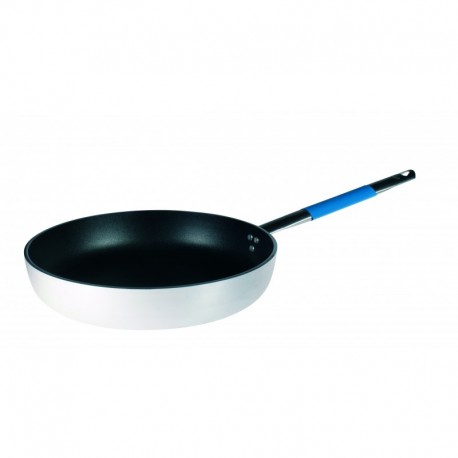 Agnelli Saute Pan. 5Mm Thick. "Cool" Handle - Blue Fish  32cm