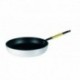 Agnelli Saute Pan. 5Mm Thick. "Cool" Handle - Yellow Poultry  40cm