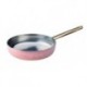 Agnelli Frypan, 1 Handle Tinned Copper . 24 cm