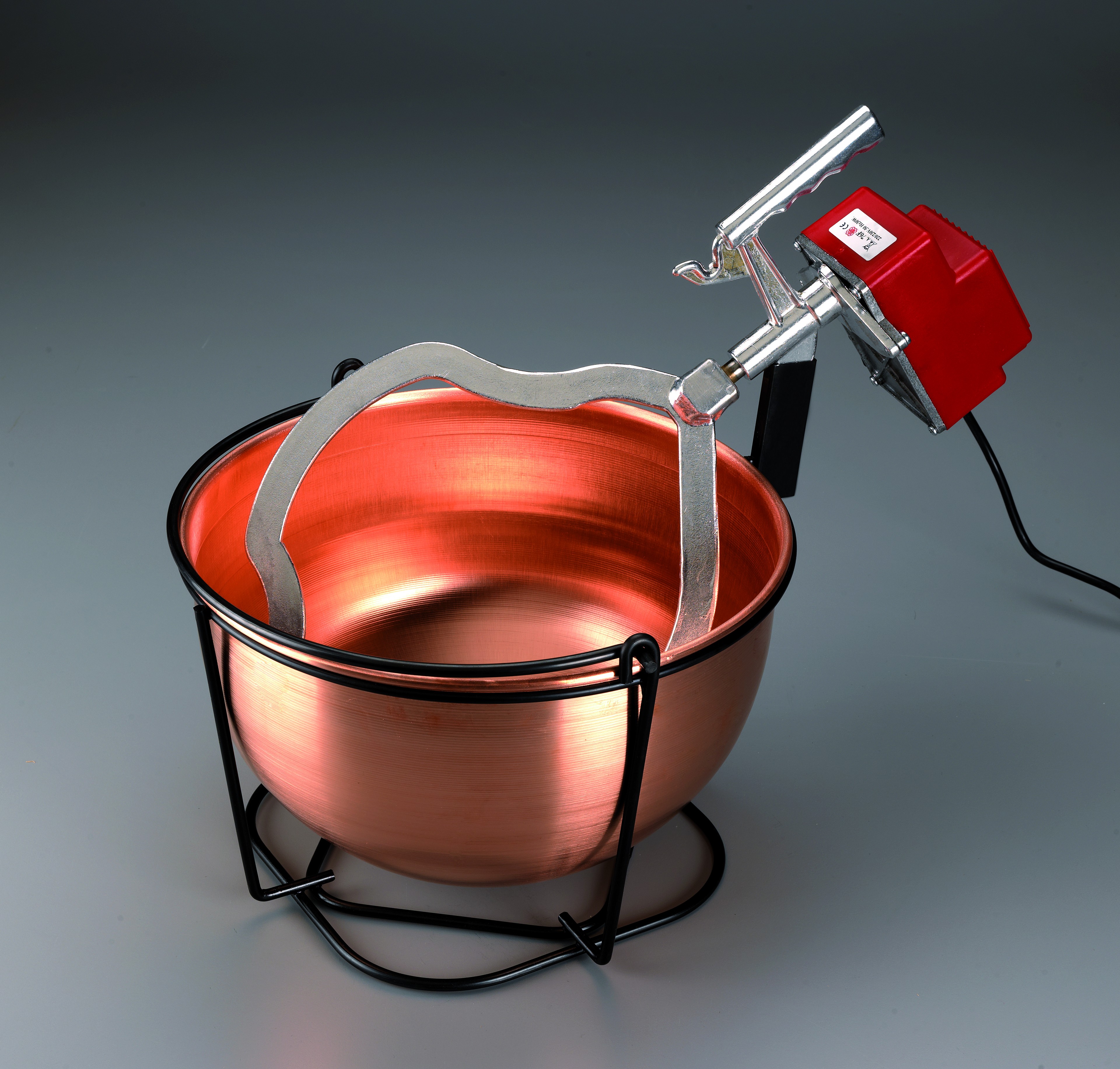 Italian Electric Polenta & Risotto Cooker – 12” Copper Pot, Works On Induction - View #5