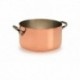 Agnelli Saucepot, 2 S/S Handles, Tinned Copper Induc.  20cm