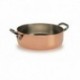 Agnelli Casserole Pot, 2 Handles, Tinned Copper Induc.  20cm