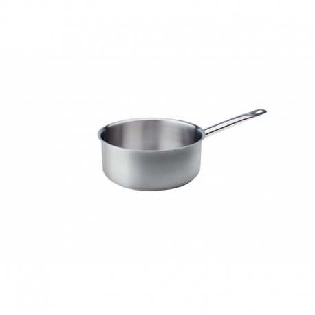 Agnelli Casserole Pan, 1 Tubular Handle Stainless Steel 18/10 . 20 cm