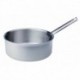 Agnelli Casserole Pan, 1 Tubular Handle Aluinox  18 cm