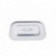 Agnelli Lid For Roasting Plate Stainless Steel 18/10 . 40 cm