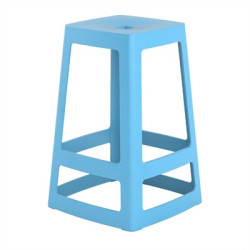 Origin Base Mid Stool Pastel Blue 430x430x560mm (2 Pack)