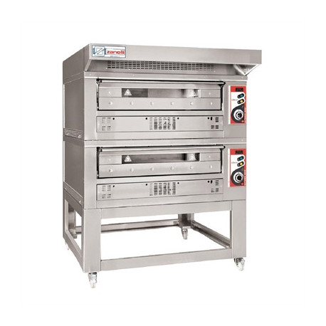 Zanolli Citizen 6 Single Deck Pizza Oven and Hood Three Phase