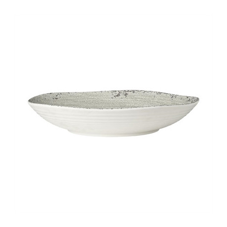 Steelite Pompeii Stone Medium Shallow Round Bowls 298x 67mm (6 Pack)