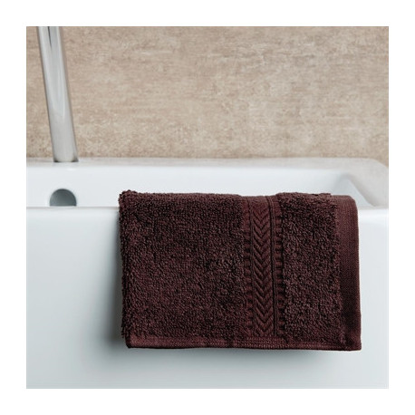 Mitre Essentials Nova Face Cloth Chocolate (10 Pack)