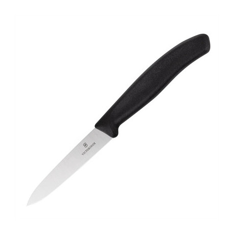 Victorinox Pointed Tip Paring Knife Black 10cm